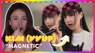 Kim VVUP - 비비업 Magnetic  Mireia Estefano Reaction Video