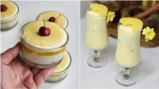 وصفات صيفية تحلية الأناناس بجوز الهند و عصير pina colada