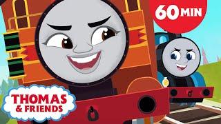 Thomas Races to the Finish  Thomas & Friends  +60 Minutes of Kids Cartoon