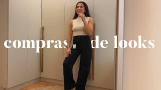 Tudo o que COMPREI na C&A e Zara comprinhas de looks