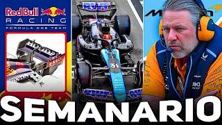 ALPINE SIN RENAULT ASTON MARTIN COQUETEA CON NEWEY RED BULL VS ALAS FLEXIBILIDAD  SEMANARIO #7