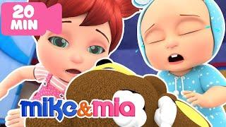 Toy Gets A Boo Boo  Nursery Rhymes And Kids Songs - Mike and Mia