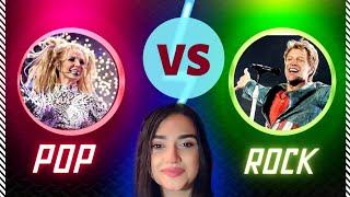 مقایسه موسیقی پاپ و راک  POP vs. ROCK