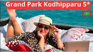 Grand Park Kodhipparu 5* Мальдивы. Бутик отель для романтиков️ изумрудная лагуна красивый риф