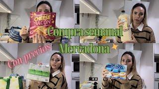 COMPRA SEMANAL MERCADONACon PRECIOSNOVEDADES en ALIMENTACIÓNLITTLE HAPPY MOM