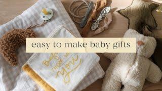 10 DIY Baby Gift Ideas  Beginner Sewing Tutorial