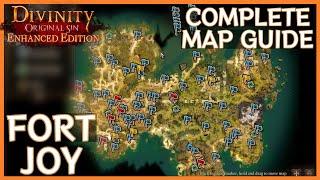 Divinity Original Sin 2 - Fort Joy map complete Guide - Act 1 DOS2DE