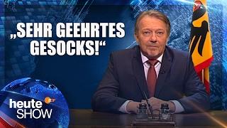 Bundespräsident Wischmeyer redet dem Volk ins Gewissen  heute-show vom 10.02.2017