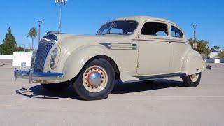 1936 Chrysler Airflow Eight 2 Door Coupe - Only 6 left  & Ride on My Car Story with Lou Costabile