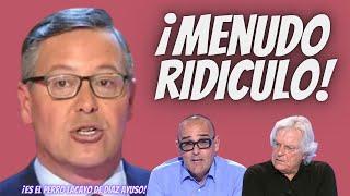 Risto Mejide DESTROZA a Alfonso Serrano  PERRO LACAYO de Díaz Ayuso - ¡MENUDO RIDÍCULO