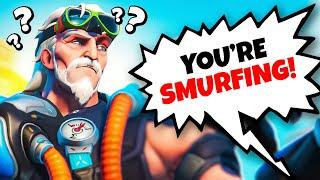 They get accused of SMURFING...while stuck in BRONZE?  Overwatch 2 Spectating