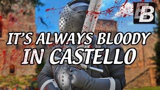 Mordhau Gameplay -  Castello ALWAYS Gets Messy Executioner Sword Build Chill Commentary