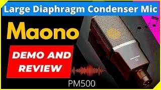 Maono PM500 Microphone A Review and Comparison for Stage Studio and Content Creation Applications