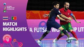 Thailand v Portugal  FIFA Futsal World Cup 2021  Match Highlights