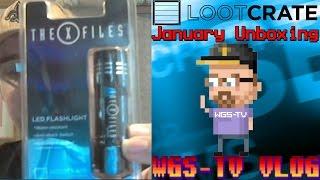 January Lootcrate Unboxing - #Lootcrate - WGS-TV Vlog