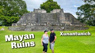 Mayan Ruins in Belize  Xunantunich  Cahal Pech  El Castillo