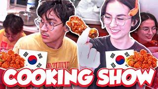 Kyedae & TenZ MAKE KOREAN FRIED CHICKEN   Kyedae Fridays Cooking Show