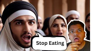 Muslim Man Tells Christian Woman Not To Eat While Hes Fasting