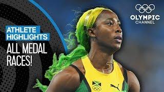 All Shelly-Ann Fraser-Pryces  Olympic Medal Races  Athlete Highlights