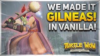 AFTER A LONG JOURNEY...WE ARRIVE IN GILNEAS CITY  Turtle WoW  Vanilla+ World of Warcraft  Ep.4