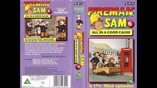 Fireman Sam 6 - All in a Good Cause VHS 1993 Re-Release