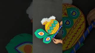 Janmashtami decoration at home #shorts #craft #homedecor #janmashtami #janmashtamispecial #krishna