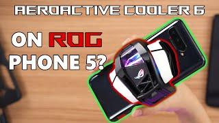 It works But not at 100%… Testing the AeroActive Cooler 6 on ROG Phone 5