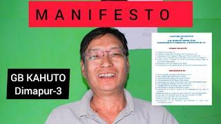 Manifesto of GB Kahuto  For Nagaland & Dimapur 3