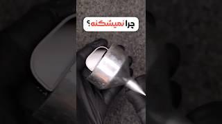 تیکه یخی که داخلش ساعت هوشمنده تست مقاومت HK9 Ultra2