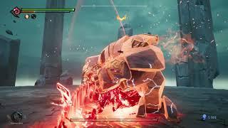 Darksiders 3. Босс Ionos. Броня Бездны или Броня Ярости.