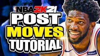 NBA 2K21 Post Moves Tips & Tutorial Master the DropStep Hook Shot Fadeaway Etc.