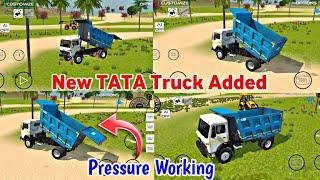 New tata truck added in indian vehicles simulator 3d  Indian vehicle game new update 