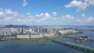 63빌딩 스카이 뷰 63 Building Sky view 4K