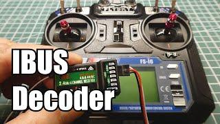 IBUS Decoder  FlySky  Scamp3