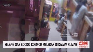 Selang Gas Bocor Kompor Meledak di Dalam Rumah