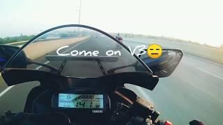 CBR250R vs R15V3 vs RS200battle #race #topspeed