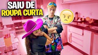 THIAGO BRIG0U COM A FRAN POR CAUSA DA ROUPA CURTA