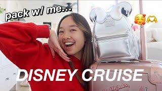 pack with me for a DISNEY CRUISE  Disney Creators Celebration 2023