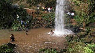 Trip to owerre ezukala cave and waterfall or Ogbaukwu Cave and Waterfall Danlucky TV