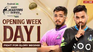 HINDI 2024 Android BGMS Season 3  Fight for Glory Begins  Opening Week - Day 1