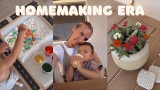 in my homemaking era  sahm vlog