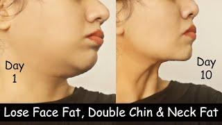 Lose Double Chin & Face Fat in 10 Days - Lose Neck Fat  Slim Face Exercise  Double Chin Exercise