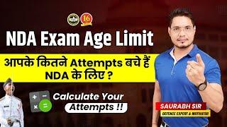 NDA Age Limit 2023  NDA Exam Age Limit Details  How to Calculate NDA Age Limit 2023  NDA 2023