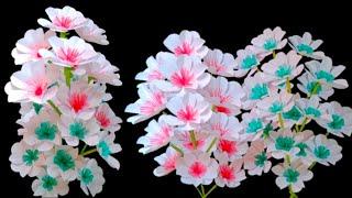 Paper Flowers  Very Easy Paper Flower  Paper Craft For Home Decor