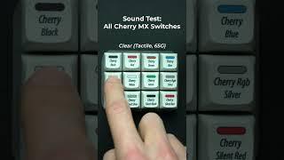 Sound Test - All Cherry MX Switches