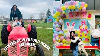 EASTER AT WYNFORD FARM *Day out with kids in Aberdeen*