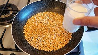 If you have 1 glass of corn and milk Try This Recipe Incredibly good