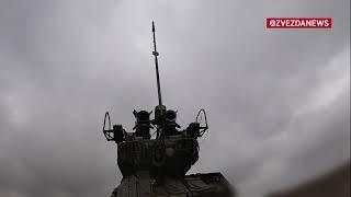 Расчет ЗРК «Бук» показал уничтожение вертолета ВСУ на Авдеевском направлении.