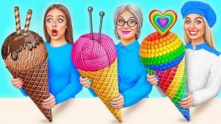 Me vs Grandma Cooking Challenge  Delicious Kitchen Hacks by Multi DO Smile