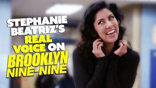 The Evolution of Rosas Voice  Stephanie Beatrizs REAL VOICE on Brooklyn Nine-Nine  Comedy Bites